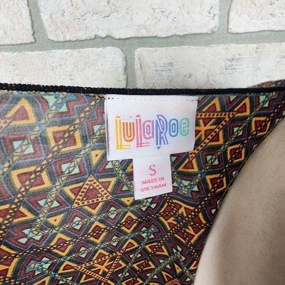 LULAROE Open Front Kimono Size S - Picture 9 of 10